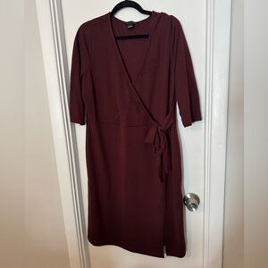Sanctuary Long Sleeve Wrap Dress size 1X